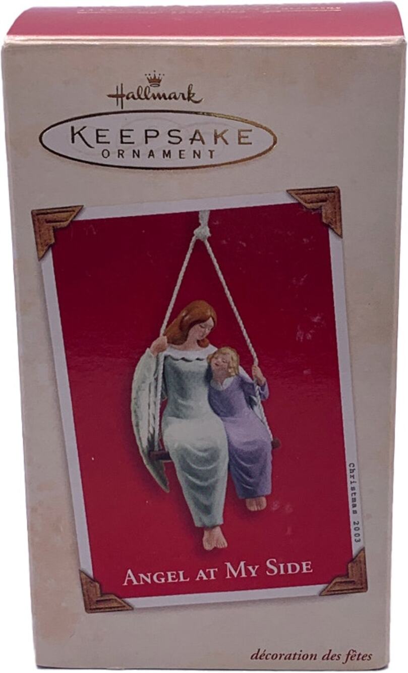 Hallmark Keepsake 2003 Angel at My Side Collectible Christmas Ornament in Box